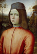 Portret chłopca - Pinturicchio — widok dzieła