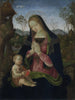 Matka Boska z Dzieciątkiem - Pinturicchio — widok dzieła