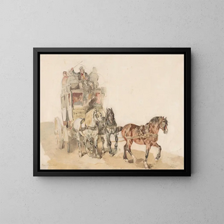 Piotr Michaowski - French stagecoach.webp