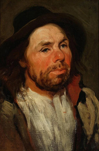 Piotr Michaowski - Study of a peasant in a hat.webp