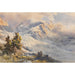 Reprodukcja obrazu Piz Roseg - Lodowiec Tschiervagletscher - Edward Theodore Compton