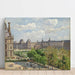 Reprodukcja obrazu Place du Carrousel, Paryż - Camille Pissarro