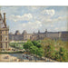 Reprodukcja obrazu Place du Carrousel, Paryż - Camille Pissarro