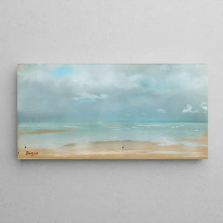 Plaża podczas odpływu - Edgar Degas