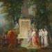 Poetów pijących u źródła kastylijskiego wodę prawdy - Heinrich Friedrich Füger — aranżacja we wnętrzu