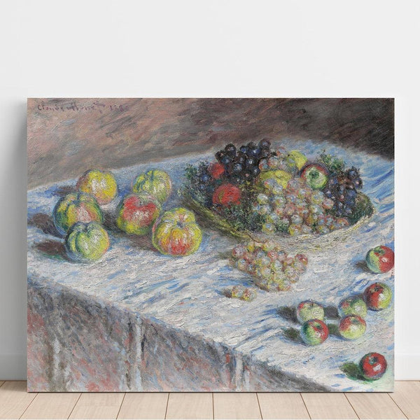 Reprodukcja obrazu Jabłka i winogrona - Claude Monet
