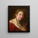 Alegoria malarstwa - Pompeo Batoni — oprawiony obraz na ścianie