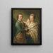 Arthura Saunders Gore'a, wicehrabiego Sudley, późniejszego 2. hrabiego z Arran 1734-1809 oraz jego żony - Pompeo Batoni — oprawiony obraz na ścianie