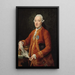 Don José Moñino y Redondo, hrabia de Floridablanca - Pompeo Batoni — oprawiony obraz na ścianie