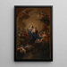 La Vierge à l'Enfant en gloire - Pompeo Batoni — oprawiony obraz na ścianie