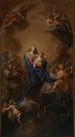 La Vierge à l'Enfant en gloire - Pompeo Batoni — widok dzieła