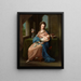 Mary Taylour, wicehrabiny de Headfort, później hrabiny de Bective i markizy de Headfort - Pompeo Batoni — oprawiony obraz na ścianie