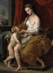 Wenus głaszcząca Kupidia - Pompeo Batoni — widok dzieła
