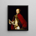 Guillaume Fermor - Pompeo Batoni — oprawiony obraz na ścianie