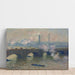 Reprodukcja obrazu Most Waterloo, pochmurny dzień - Claude Monet