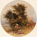Most i zamek Rochester, Kent - George Howse — widok dzieła