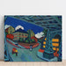 Reprodukcja obrazu Most kolejowy nad ulicą Löbtauer w Dreźnie - Ernst Ludwig Kirchner