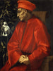 Portret Cosme de Médicis Starszego - Pontormo Jacopo Carucci — widok dzieła