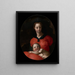 Matka Boska z Dzieciątkiem znany jako Madonna del Libro - Pontormo Jacopo Carucci — oprawiony obraz na ścianie