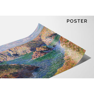 Port-Domois, Belle-Île - Claude Monet | Reproduction Tableau Décoration murale affiche copie
