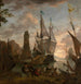 Port morski orientalny - Hendrik van Minderhout — widok dzieła