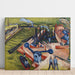 Reprodukcja obrazu Zachodnia brama portu we Frankfurcie nad Menem - Ernst Ludwig Kirchner