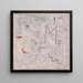 Portail de jardin K - Paul Klee — oprawiony obraz na ścianie