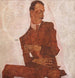 Portret Arthura Roesslera - Egon Schiele — widok dzieła