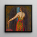 Portret EN Nosova ne Ryabushinskaya - Nikolai Petrovich Feofilaktov — oprawiony obraz na ścianie
