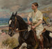 Portret Hérthiera de Boislambert na koniu - Wojciech Kossak — widok dzieła