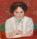 Portret Inge Simberg - Hugo Simberg — widok dzieła