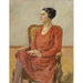 Reprodukcja obrazu portretu Olgi Neuberg - Max Liebermann
