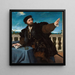 Portret mężczyzny - Lorenzo Lotto — oprawiony obraz na ścianie