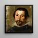 Portret mężczyzny - Naśladowca Diego Velázqueza — oprawiony obraz na ścianie