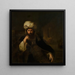 Portret mężczyzny w orientalnym stroju - Christian Wilhelm Ernst Dietrich — oprawiony obraz na ścianie