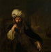 Portret mężczyzny w orientalnym stroju - Christian Wilhelm Ernst Dietrich — widok dzieła