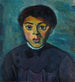 Portret dziewczynki - Alexander Kanoldt — widok dzieła