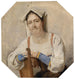 Portret Włoszki - Carl Probst — widok dzieła