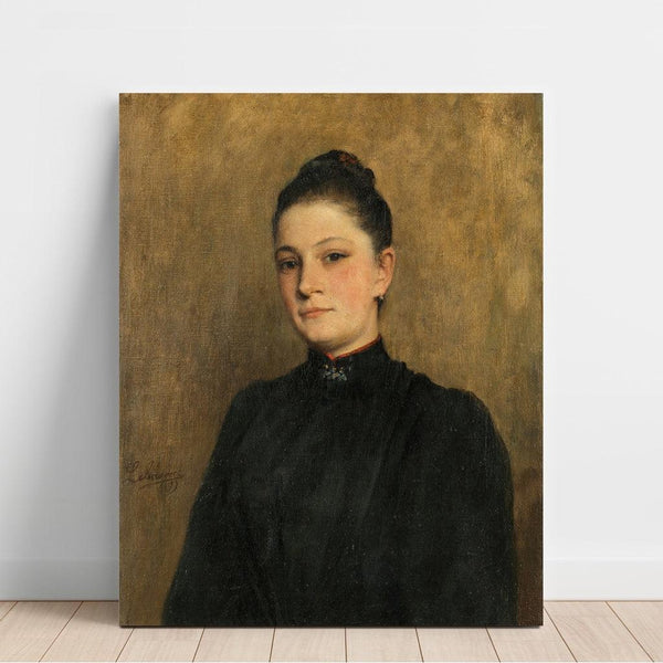 Reprodukcja obrazu Portret młodej kobiety - Henri Lebasque
