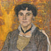 Portret damy - Alexander Yakovlevich Golovin — aranżacja we wnętrzu