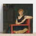 Reprodukcja obrazu Portret damy - Franz von Stuck