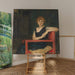 Reprodukcja obrazu Portret damy - Franz von Stuck