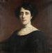 Portret damy z koronkowym kołnierzem - Franz von Stuck — widok dzieła