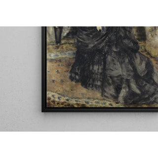 Portrait d'une femme, appelée Mme Georges Hartmann - Pierre-Auguste Renoir | Reproduction Tableau Décoration murale affiche copie