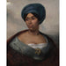 Reprodukcja obrazu Portret kobiety w niebieskim turbanie - Eugène Delacroix