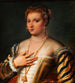 Portret młodej Wenecjanki - Francesco Montemezzano — widok dzieła