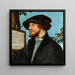 portret Bonifacius Amerbach - Hans Holbein młodszy — oprawiony obraz na ścianie