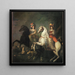 Portret Cateriny Insardy, markizy de Caluso i Delibery Eleonory - Balthasar Matthyssens — oprawiony obraz na ścianie