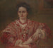 Portret Dorothea A. Dreier - Walter Shirlaw — widok dzieła