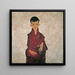 portret Herberta Reinera - Egon Schiele — oprawiony obraz na ścianie